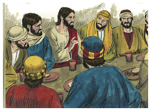Jesus predicting betrayals