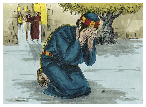 Judas betrays Jesus