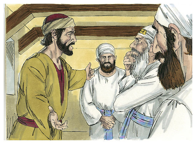 Judas with the leading priests